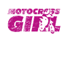 Motocross girl motorcycle