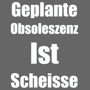 Obsoleszenz Weiss Schwarz
