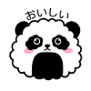 Panda Onigiri rice ball