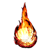Fireball disco ball