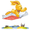 Felix der Hase Fliegendes Buch