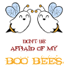 Boo Bees - Don't Be Red for My Boo Bees - Ladies