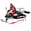 Snowmobil - snowmobile - snowmobile