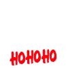 HOHOHO Hipster Santa Ugly Christmas