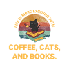 Coffee, cats and books