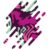 Stain camouflage motif purple