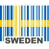 Zweden Vlag Barcode GTIN EAN UPC Code EU