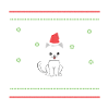 Chats de Noël laids