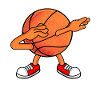 Basketball dabbing