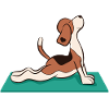 Yoga Shirt Relaxation Beagle Gift