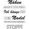 Naehen macht suechtig