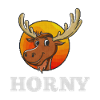 Horny Moose T-Shirt