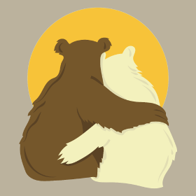 Découvrez notre t-shirt duo 'Papa Ours & Maman Ourse', le cadeau idéal pour parents, symbolisant l'amour familial et la protection. Personna...