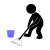 Putzen Putzmann Wischen