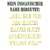 Spruch Indianer