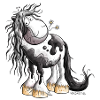 Funny Pinto Horse