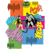 DC Comics Batman Robin Dynamic Duo Vintage