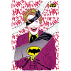 DC Comics Batman Retro Villain Joker Mash Up
