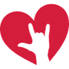 Mano, corazón, te quiero, música rock, i love you