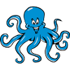 Squid oktopus funny comic