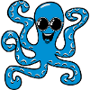 Squid oktopus sunglasses