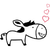 lustiger_esel_in_love