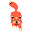 Cat Geometric Style