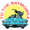 DC Comics Batman Robin Batmobile Vintage