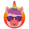 Cooles Einhorn