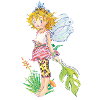 Princess Lillifee with leaf