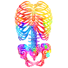 Swirly Skeleton