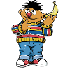 Sesamstraße Ernie Bananentelefon