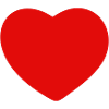 Heart red