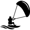 Kitesurfer