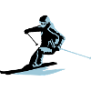 skieur, ski