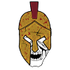 Gladiator with helmet