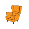 Armchairs, furniture, comfort,