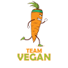 Running Vegan Carrot Team Vegan