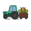 Transport de maïs