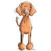 Happy Vizsla