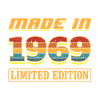Made in 1969 retro