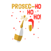 Christmas Prosecco Ho Ho Ho