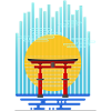 Torii (stripes) 01