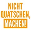 Nicht Quatschen Machen Geschenk