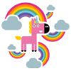 Rainbow unicorn