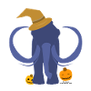 Halloween Space Mammoth