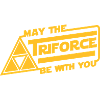 Triforce with you (lettering)