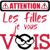 attention fille vois