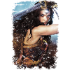 Wonder Woman Vintage Portrait