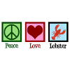 Peace Love Lobster
